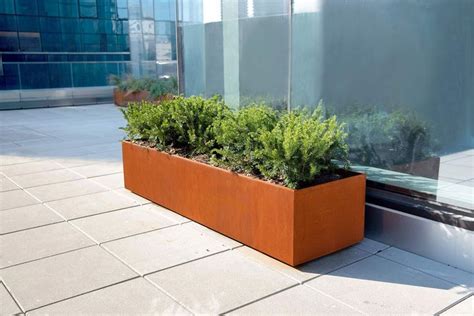 corten steel planter boxes sydney|metal planter boxes outdoor australia.